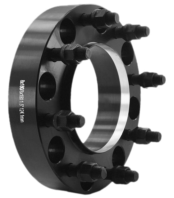 8x180 Wheel Spacers Hub Centric Billet For 2011-2024 GM 2500 3500 SRW