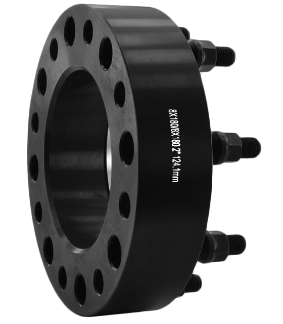 8x180 Wheel Spacers Hub Centric Billet For 2011-2024 GM 2500 3500 SRW