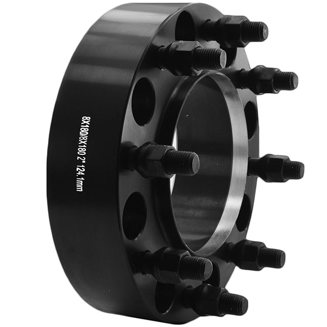 8x180 Wheel Spacers Hub Centric Billet For 2011-2024 GM 2500 3500 SRW