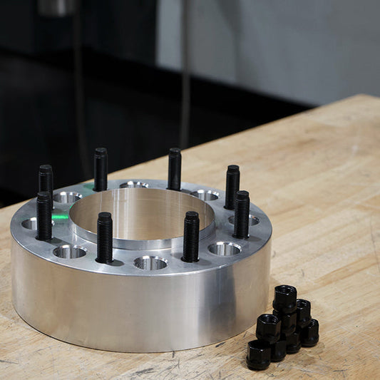 8x210 Wheel Spacers Hub Centric Billet Aluminum 2011+ Silverado Sierra 3500 Dually