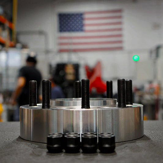 8x180 Wheel Spacers Hub Centric Billet For 2011-2024 GM 2500 3500 SRW